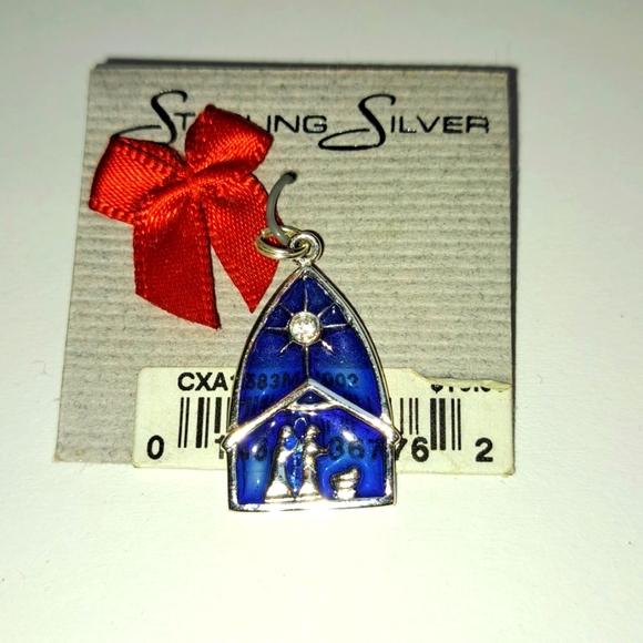 NIB Nativity Charm Sterling Silver - Picture 4 of 6